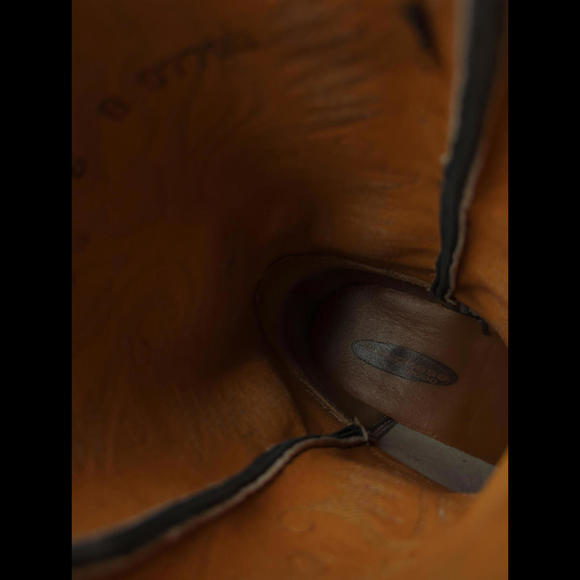 [SOLD] NWT LUCCHESE 2000 Women's Sz 6B Purple Ostrich Leather Boots T1506HD - Picture 10 of 10